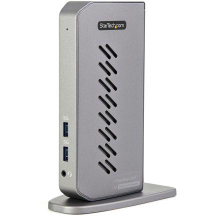 StarTech.com Dokovací stanice, 4096 x 2160 pixel, počet zobrazení: 2, počet portů USB: 6, video připojení: Display Port,