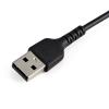 StarTech.com Kabel Lightning Vnější, řada: RUSB, A: USB typu A, 150 mm Vnější, Černá, B: Lightning
