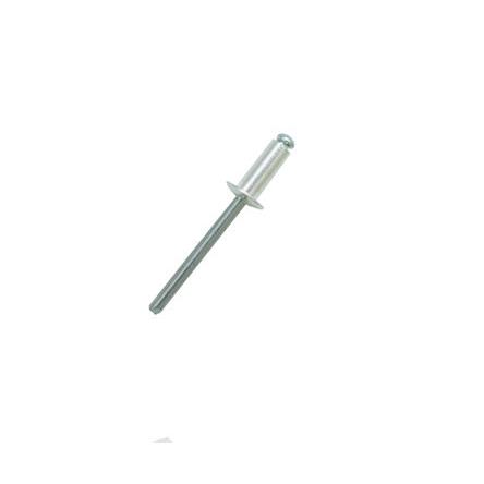 RS PRO Nýt, Hliník, délka nýtu: 20 mm, Obyčejný Ocel Slepý, průměr nýtu: 4.8 mm