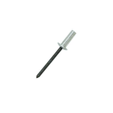 RS PRO Nýt, Hliník, délka nýtu: 8 mm, Obyčejný Ocel Utěsněný slepý nýt, průměr nýtu: 4.8 mm
