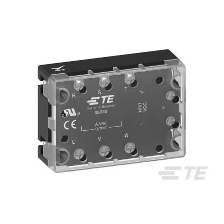 TE Connectivity Polovodičové relé 3fázové 16 A Panel SPST 480 V ac SSR3