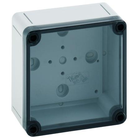 Spelsberg Pouzdro, řada: TK PS IP66 Nestíněný barva Šedá IK07 barva Průhledné Polystyren 110 mm 66 mm 110 mm
