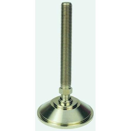 A070/005 Nu-Tech Engineering M12 55 mm Niklem pokovená ocel Nastavitelná noha 1000 kg 10 °