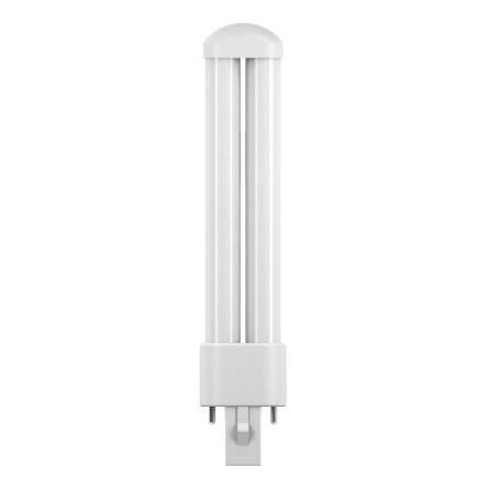 PL LED žárovka, svítivost: 500 lm, řada: E27 GLS LED Bulb, 5.7 W, objímka žárovky: G23, Lineární, 230V ekvivalent 9 W,