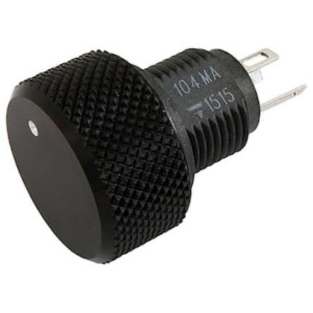 Potenciometr s regulátorem, průměr hřídele: 16 mm 1otáčkový, řada: P16 4.7 kΩ 20 % 1 W Rotační, Montáž do panelu 1
