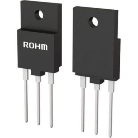 řada: R6030KNZ MOSFET R6030KNZC17 Typ N-kanálový 30 A 600 V ROHM, TO-3PF, počet kolíků: 3 kolíkový N