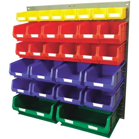 Žaluziová úložná jednotka Polypropylen Přenosné 946 mm x 914 mm x 182 mm RS PRO