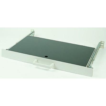 RS PRO Zásuvka 1 U Šedá 483mm 400 mm