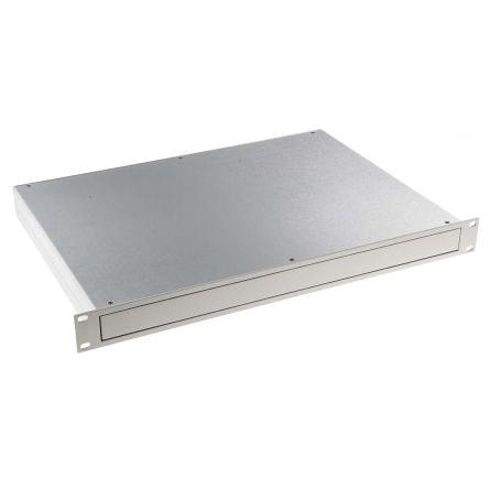 RS PRO Zásuvka 1 U Šedá 483mm 456 mm
