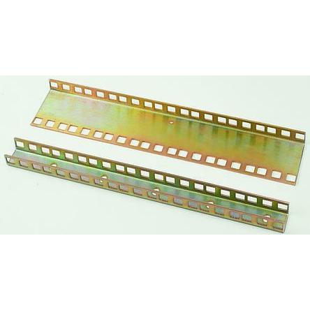 RS PRO Pásek stojanu Montážní lišta pro Skříňka 19" 60 mm, délka: 2000 mm 19mm