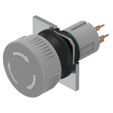 EAO 51 Udržované Tlačítko nouzového vypínače 16 mm SPDT