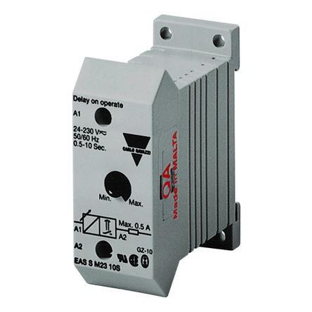 Carlo Gavazzi Časovací relé Lišta DIN SPST 1kontaktové 230 V ac 230V ac 1 funkce Šroub 0.5 to 10 min