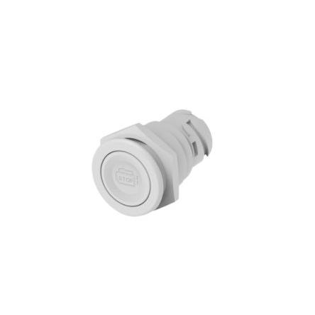 TE Connectivity Tlačítkový spínač, řada: KISSLING TS IP69K SPDT Průchozí otvor Okamžité Osvětlené 30.5 mm 5A, barva LED: