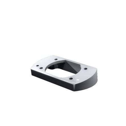 Adaptér, řada: CP Rittal, Zinek Adaptér Podpora připojení ARM, délka: 120 mm 65mm