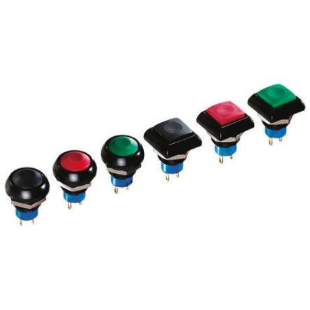 APEM Tlačítkový spínač, řada: IP IP67 SPST Panel Okamžité 13.6 mm 5A 50 V dc 48 V ac