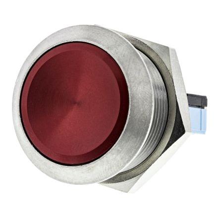 APEM Tlačítkový spínač, řada: AV IP65 SPDT Panel Okamžité 19.2 mm 5A 250 V ac