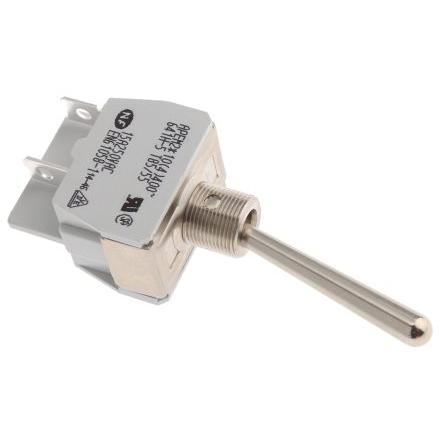 APEM Přepínač Panel DPDT Zap-vyp ovládání 10A Pájecí 24 V dc