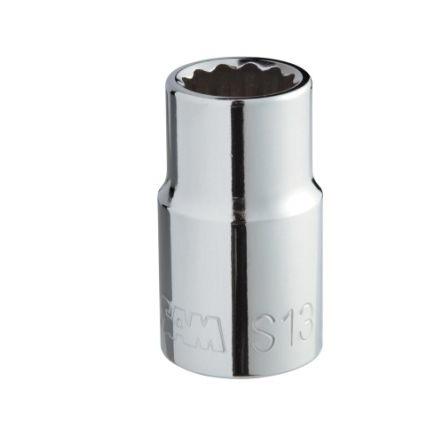 Zásuvka 1/2 in pohon 19 mm 12 bodů, celková délka: 38mm SAM