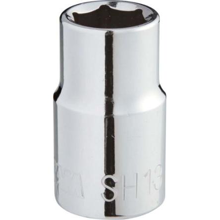 Zásuvka 1/2 in pohon 12 mm 6 bodů, celková délka: 38mm SAM