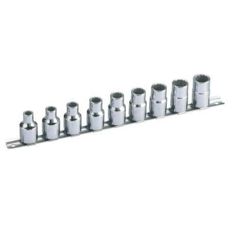 Sada nástrčných klíčů, počet kusů: 9 1/2 in 12 bodů typ buzení Čtvercový SAM