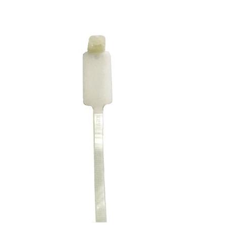 Stahovací páska Nerozpojitelné 370 mm 4.8mm Přírodní Nylon 66 RS PRO
