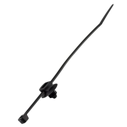 Stahovací páska Nerozpojitelné 150 mm 3.6mm Černá Nylon 66 RS PRO
