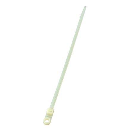 Stahovací páska Nerozpojitelné 219 mm 4.8mm Přírodní Nylon 66 RS PRO