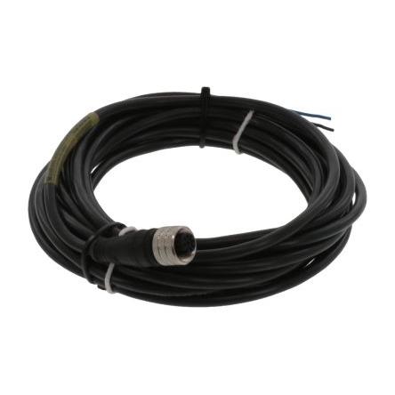 Kabel ovladače snímače, A: Vnitřní, A: M12 3, B: Bez koncovky, B: Vnější, 250V 3, IP67, řada: 120065 Brad from Molex 2 m