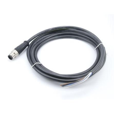 Kabel ovladače snímače, A: Vnitřní, A: M12 5, B: Bez koncovky, B: Vnější, 250V 4, IP67, řada: 1200658 Brad from Molex 5