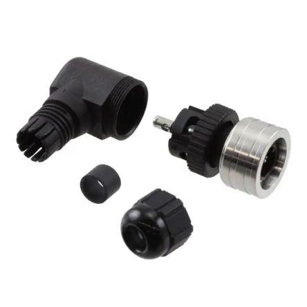 Kulatý konektor, počet kontaktů: 5, Kabel, velikost: M12 Brad from Molex, pohlaví kontaktu: Vnější, orientace těla: