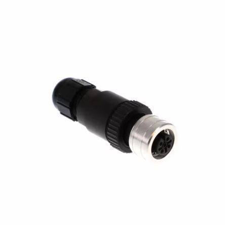 Kulatý konektor, počet kontaktů: 4, Kabel, velikost: M12 Brad from Molex, pohlaví kontaktu: Vnitřní, orientace těla:
