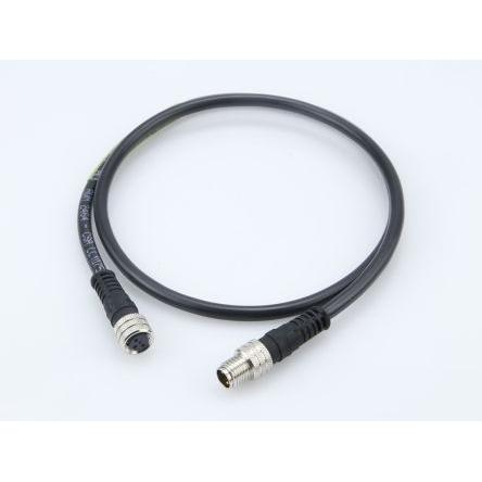 Kabel ovladače snímače, A: Vnitřní, A: M8 3, B: M8, B: Vnější, 60V 3, IP67, řada: 120087 Brad from Molex 5 m