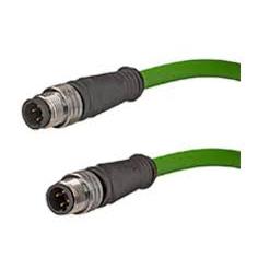 Kabel ovladače snímače, A: Vnější, A: M12 4, B: M12, B: Vnější, 30V 4, IP67, řada: 120108 Brad from Molex 2 m