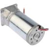 Crouzet Stejnosměrný převodový motor 24V dc Komutátorový s převodem 147rpm 5 Nm 27 W 8 mm 1.9A