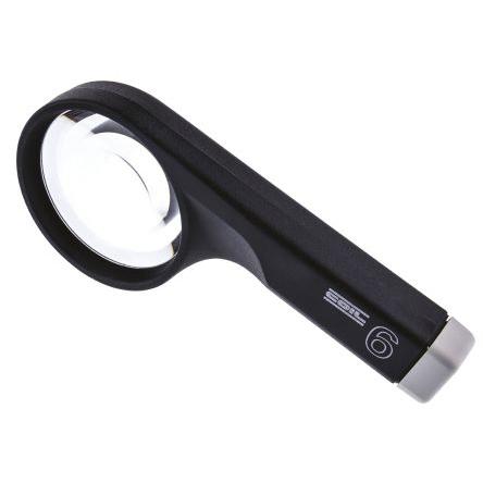 Zvětšovací sklo, poměr zvětšení: 6x průměr čočky 50 mm Coil