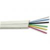 Telefonní kabel - 6linka bílá, balení 100m