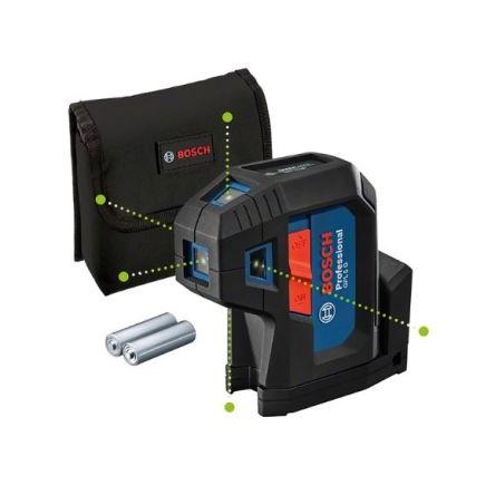 Laserový nivelační přístroj, číslo modelu: GPL 5 G Třída 2 Bosch, délka: 540 nm Zelená 5