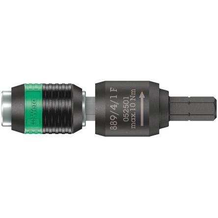 Wera Bit šroubováku, Chromová, typ hlavice: Šestihranný, Šestihran, 6.35 mm, 1/4 in, celková délka: 64mm, počet kusů: 1