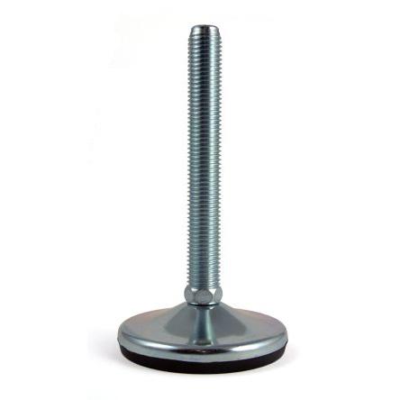 RS PRO M16 100 mm Měkká ocel Nastavitelná noha 1500 kg 10 °