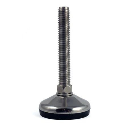 RS PRO M16 50 mm Nerezová ocel Nastavitelná noha 400 kg 10 °