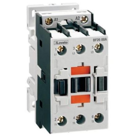 Lovato 1 NC Stykač napětí ve vinutí 400V ac 3pólový 26 A 18.5 kW s 3 NO kontakty 400V ac 3P
