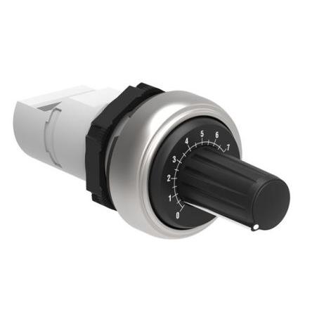 Potenciometr, průměr hřídele: 22 mm 1otáčkový, řada: Platinum 2.5 kΩ 10 % 1 W LPCPA002 Rotační, Panel 1 Lovato