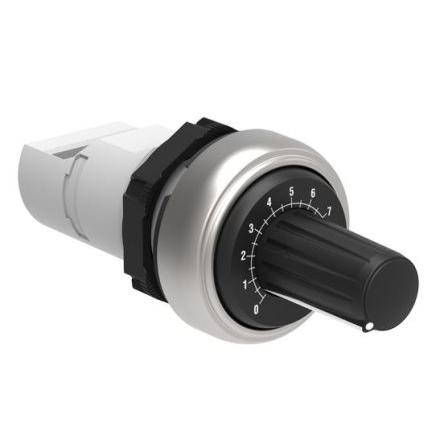 Potenciometr, průměr hřídele: 22 mm 1otáčkový, řada: Platinum 5 kΩ 10 % 1 W LPCPA005 Rotační, Panel 1 Lovato