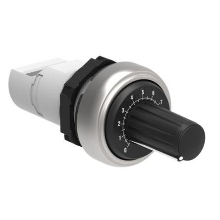 Potenciometr, průměr hřídele: 22 mm 1otáčkový, řada: LPCP 50 kΩ 10 % 1 W LPCPA050 Rotační, Panel 1 Lovato