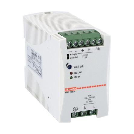 Lovato Napájecí zdroj na lištu DIN PSL, počet výstupů: 5 Spínaný režim 240V ac 4.2 A St. 24V dc DC 100 W
