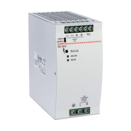 Lovato Napájecí zdroj na lištu DIN PSL, počet výstupů: 5 Spínaný režim 230V ac 5 A St. 24V dc DC 120 W