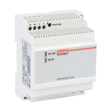Lovato Napájecí zdroj na lištu DIN PSL, počet výstupů: 5 Spínaný režim 240V ac 2.5 A St. 24V dc DC 60 W