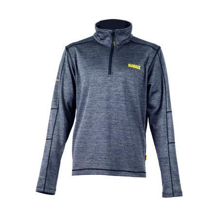 Flísová bunda Muži, SC: M, Šedá, Polyester Zip DeWALT, řada: JONESBOROUGH, EUR: 390 to 400 mm No