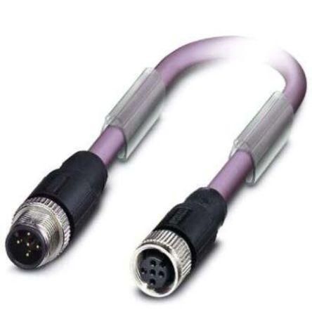 Bus kabel, A: Vnější, A: Rovný 5, B: Přímý, B: Vnitřní, 60V, IP65, IP67 Phoenix Contact 1.5 m