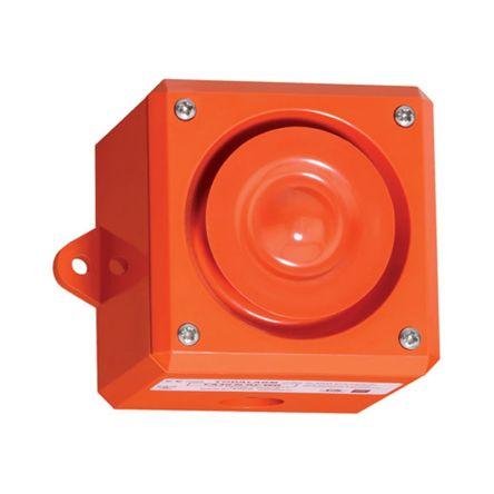 Clifford & Snell Elektronická siréna, řada: YA30 Nástěnná Červená 32 24V CE Certified, EN54-3, MED, UKCA 100 dB @ 1m